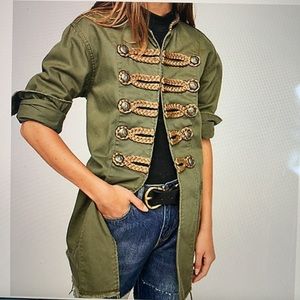 Free People Passenger Military Band Jacket